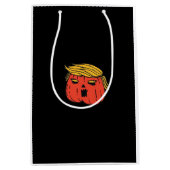Gooi hem eruit als een pompoen Trumpkin Halloween  Medium Cadeauzakje (Voorkant)