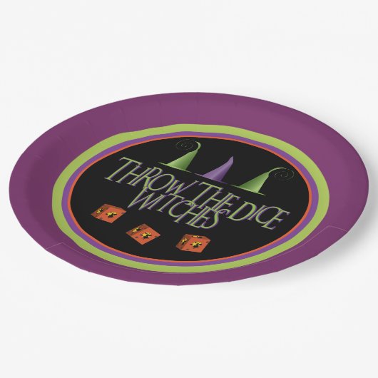 Gooi het dobbelstenen heksen Bunco Bord (Gekanteld)