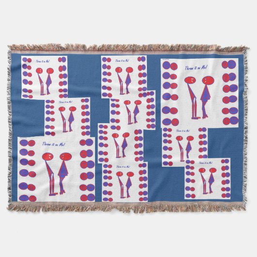 Gooi het op mij Gooi. Deken (Voorkant)