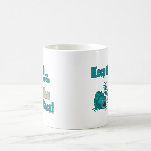 Gooi het oude Man terug Koffiemok (Center)