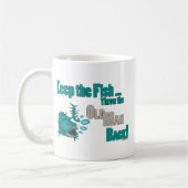 Gooi het oude Man terug Koffiemok (Links)