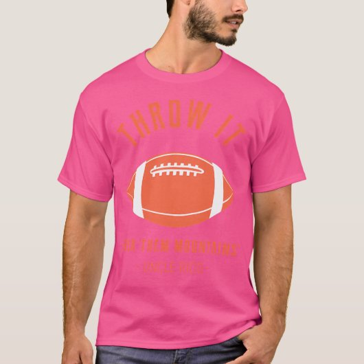 Gooi het over de bergen van Uncle Rico Active T-shirt (Voorkant)