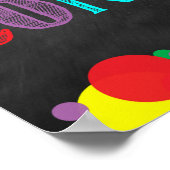 Gooi Kindness rond als Confetti! Poster (Hoek)