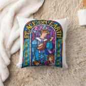 Gooi kussen Glas in lood Peace on Earth (Deken)