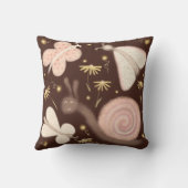 Gooi kussen vlinderfluisteringen (Achterkant)