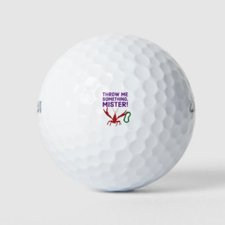 Gooi me iets, meneer! Cajun Mardi Gras Golfballen