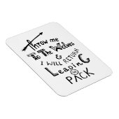 Gooi me naar de wolven! Motivatie prijsopgave Magneet (Rechterzijde)