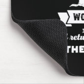 Gooi me naar het Inspirerend citaat van de Wolven- Muismat (Hoek)