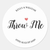 Gooi me Sticker (Voorkant)