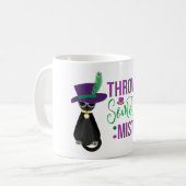 Gooi Me Wat Mr Mardi Gras Koffiemok (Voorkant links)
