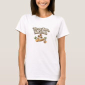 Gooi Noten Niet Afval Eco Bericht T-shirt (Voorkant)