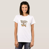 Gooi Noten Niet Afval Eco Bericht T-shirt (Voorkant volledig)