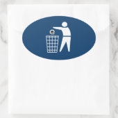 GOOI OBAMA ERUIT OVALE STICKER (Tas)