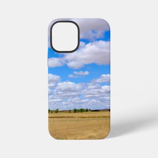Gooide graanvelden iPhone hoesje (Achterkant)