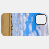 Gooide graanvelden iPhone hoesje (Achterkant horizontaal)
