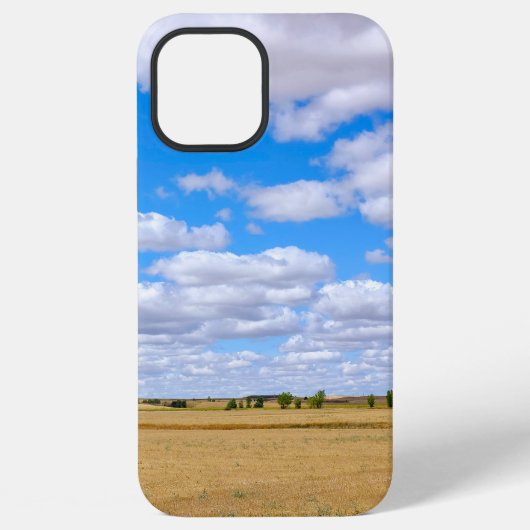 Gooide graanvelden iPhone hoesje (Achterkant)