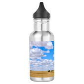 Gooide graanvelden waterfles (Links)