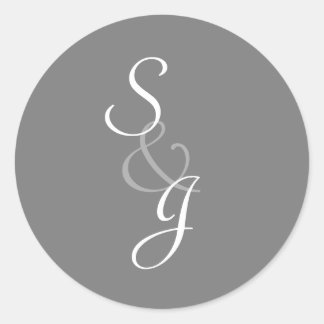 Gookgemarkeerde bruiloft envelop afdichting ronde sticker