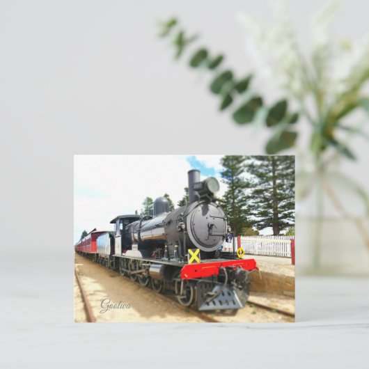 Goolwa Post Card - Steam Ranger Briefkaart (Staand voorkant)