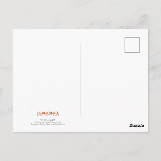 Goolwa Post Card - Steam Ranger Briefkaart (Achterkant)