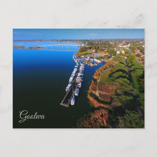Goolwa Post Card - Sturts Marina Briefkaart (Voorkant)