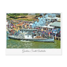 Goolwa Post Card - Wooden Boats Festival