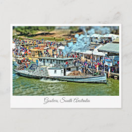 Goolwa Post Card - Wooden Boats Festival Briefkaart