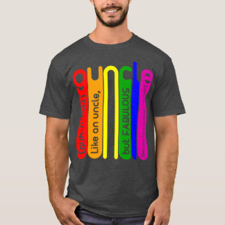 Goom Definition Funny Gift for Gay Uncles T-shirt