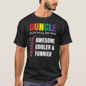 Goom Definition Rainbow Funny for oom LGBT T-shirt (Voorkant)