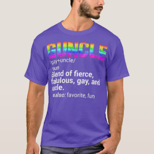 Goom Gay Oom die bruin en verbluffend is T-shirt