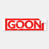 Goon Stamp Bumpersticker (Voorkant)
