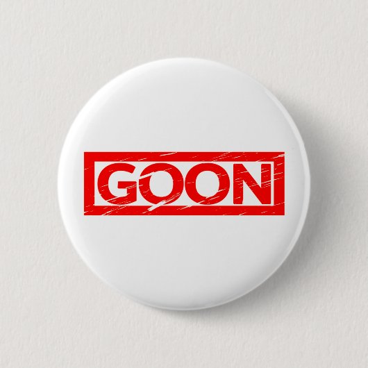 Goon Stamp Ronde Button 5,7 Cm (Voorkant)