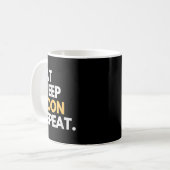Gooner Grappige Gooning Meme Eten Slapen Goon Herh Koffiemok (Voorkant links)