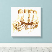 Goonies Pirate Ship Waterverf Graphic Canvas Afdruk (Insitu (Houten vloer))