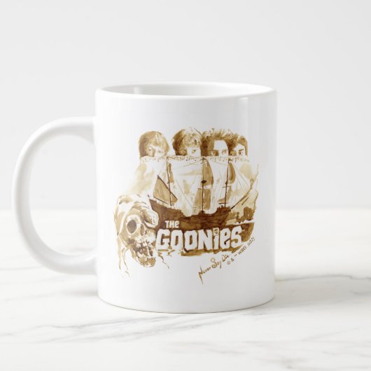 Goonies Pirate Ship Waterverf Graphic Grote Koffiekop (Links)