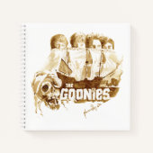 Goonies Pirate Ship Waterverf Graphic Notitieboek (Voorkant)