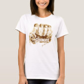 Goonies Pirate Ship Waterverf Graphic T-shirt (Voorkant)