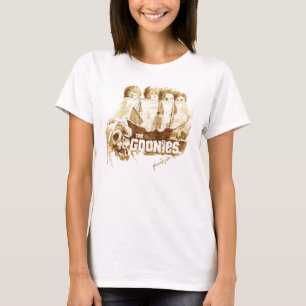 Goonies Pirate Ship Waterverf Graphic T-shirt