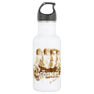 Goonies Pirate Ship Waterverf Graphic Waterfles