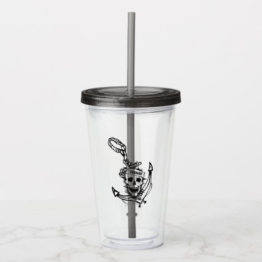 Goonies Skull & Anchor Graphic Acryl Drinkbeker (Voorkant)