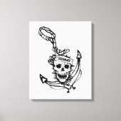 Goonies Skull & Anchor Graphic Canvas Afdruk (Voorkant)