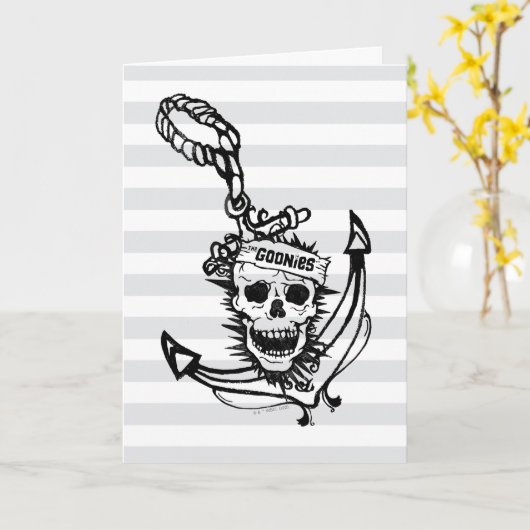 Goonies Skull & Anchor Graphic Kaart (Gele Bloem)