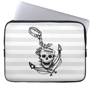 Goonies Skull & Anchor Graphic Laptop Sleeve