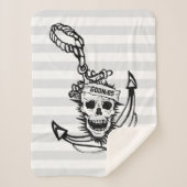 Goonies Skull & Anchor Graphic Sherpa Deken (Voorkant)