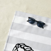 Goonies Skull & Anchor Graphic Strandlaken (In situ)