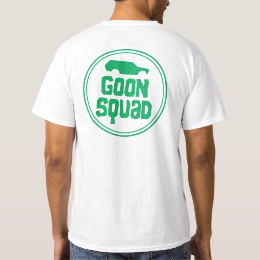 GOONSQUAD - Cirkel - groen T-shirt (Achterkant)