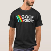Goop Raider Videospel T-shirt (Voorkant)