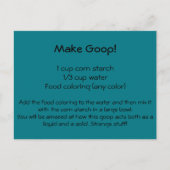 Goop Recept Briefkaart (Voorkant)