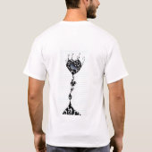 goopy hart t-shirt (Achterkant)