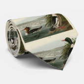 Goosander (Common Merganser) Audubon's vogels Stropdas (Opgerold)